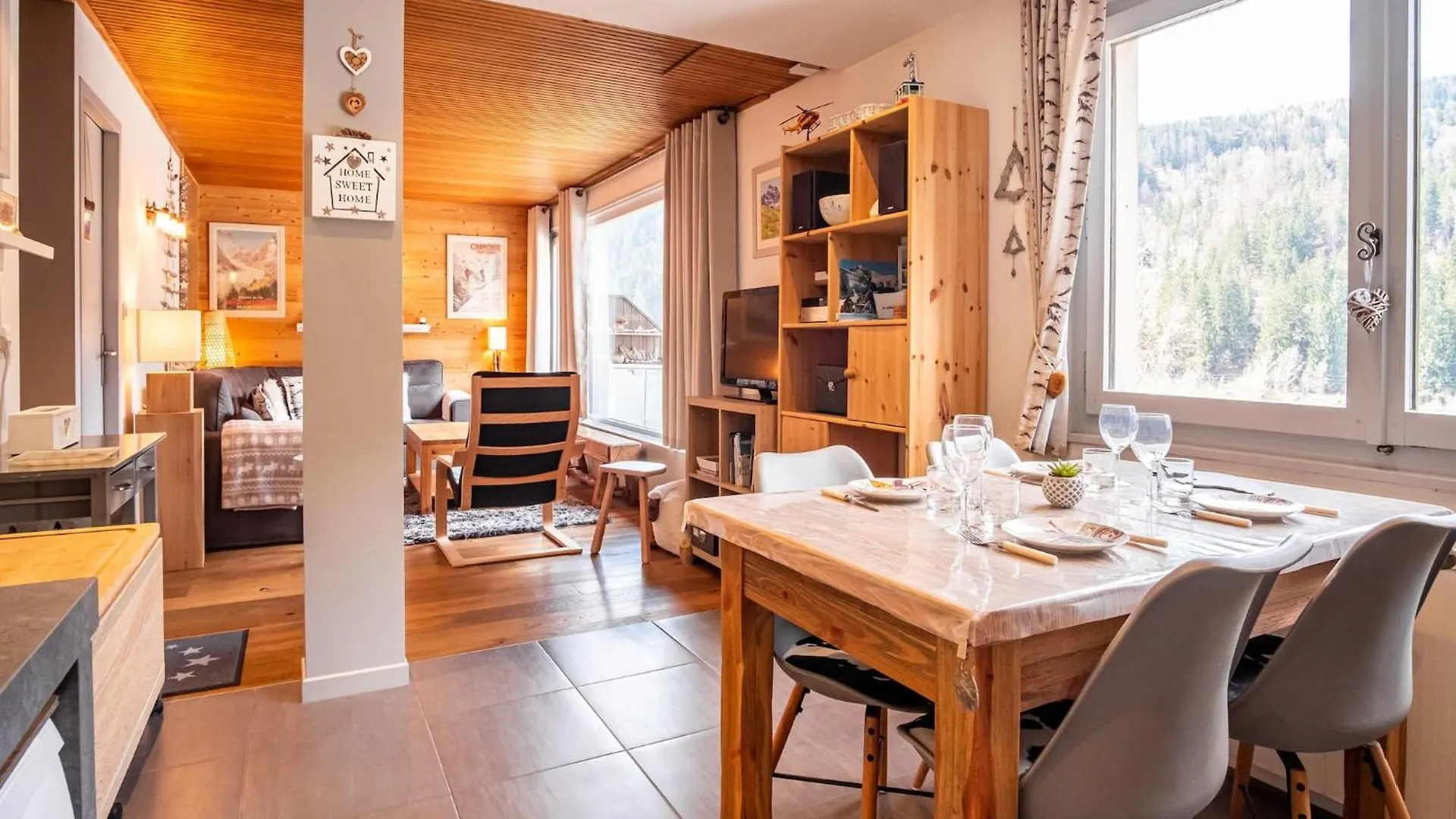 Refuge Des Alpages - Duplex - Vue Aiguillette Des Houches Apartment Les Houches